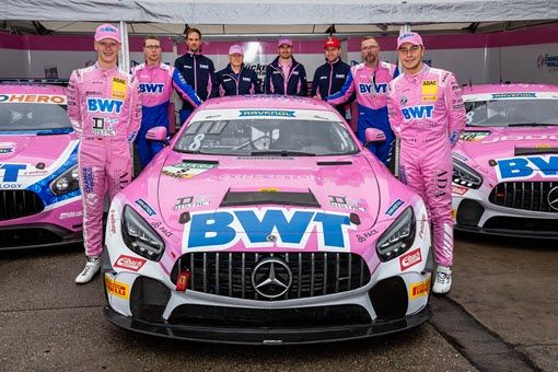 ADAC Team Hansa Fahrer, Mattis Pluschkell beim herausfordernden Finale am Hockenheimring